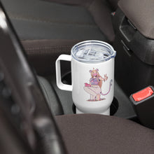 Load image into Gallery viewer, Travel mug with a handle