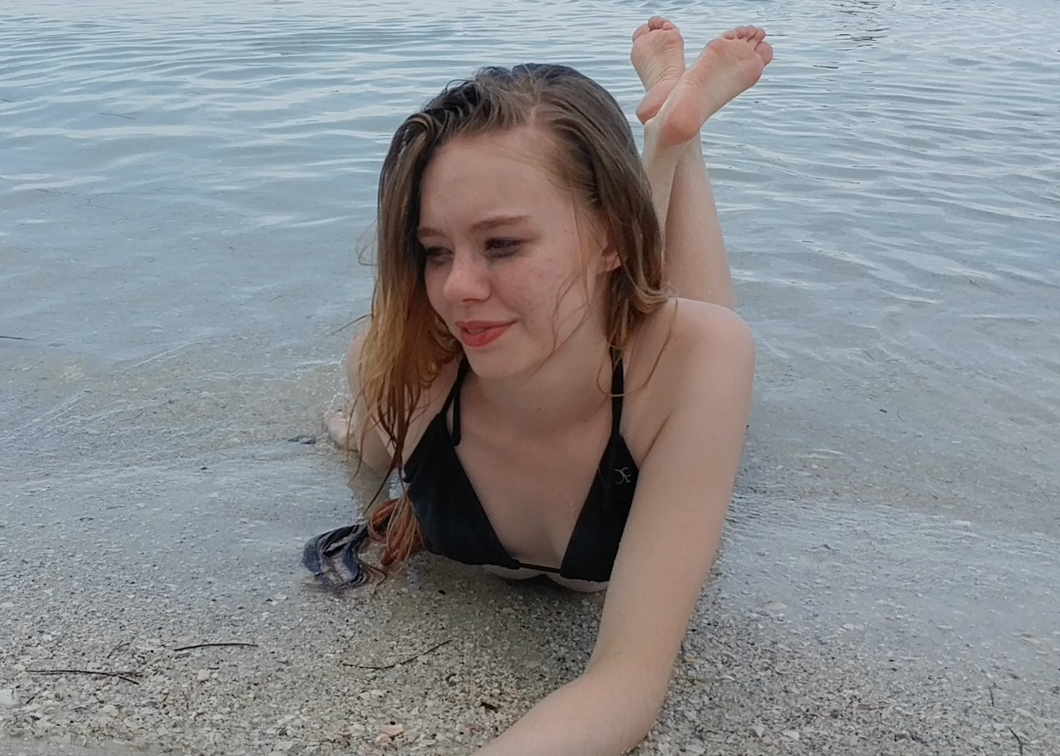 The Pose on the Beach!